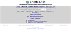 Desktop Screenshot of epallet.net